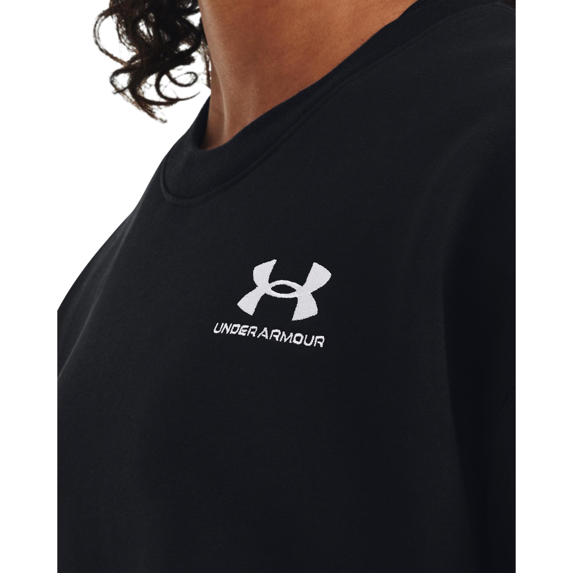 Sweatshirt femme Under Armour Essential Flc OS Crew 6/6