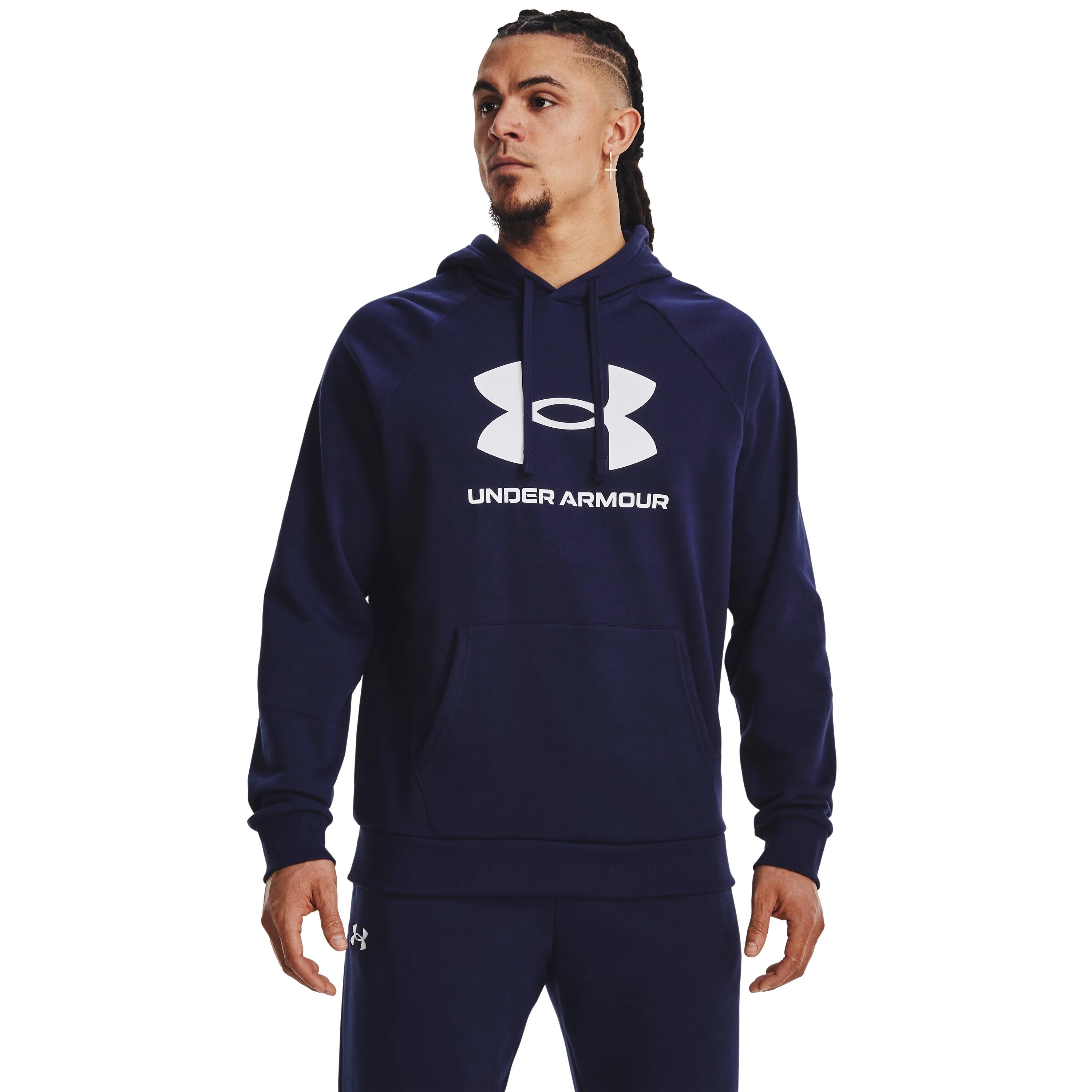 Felpa con cappuccio Under Armour Rival Fleece Logo 2/6