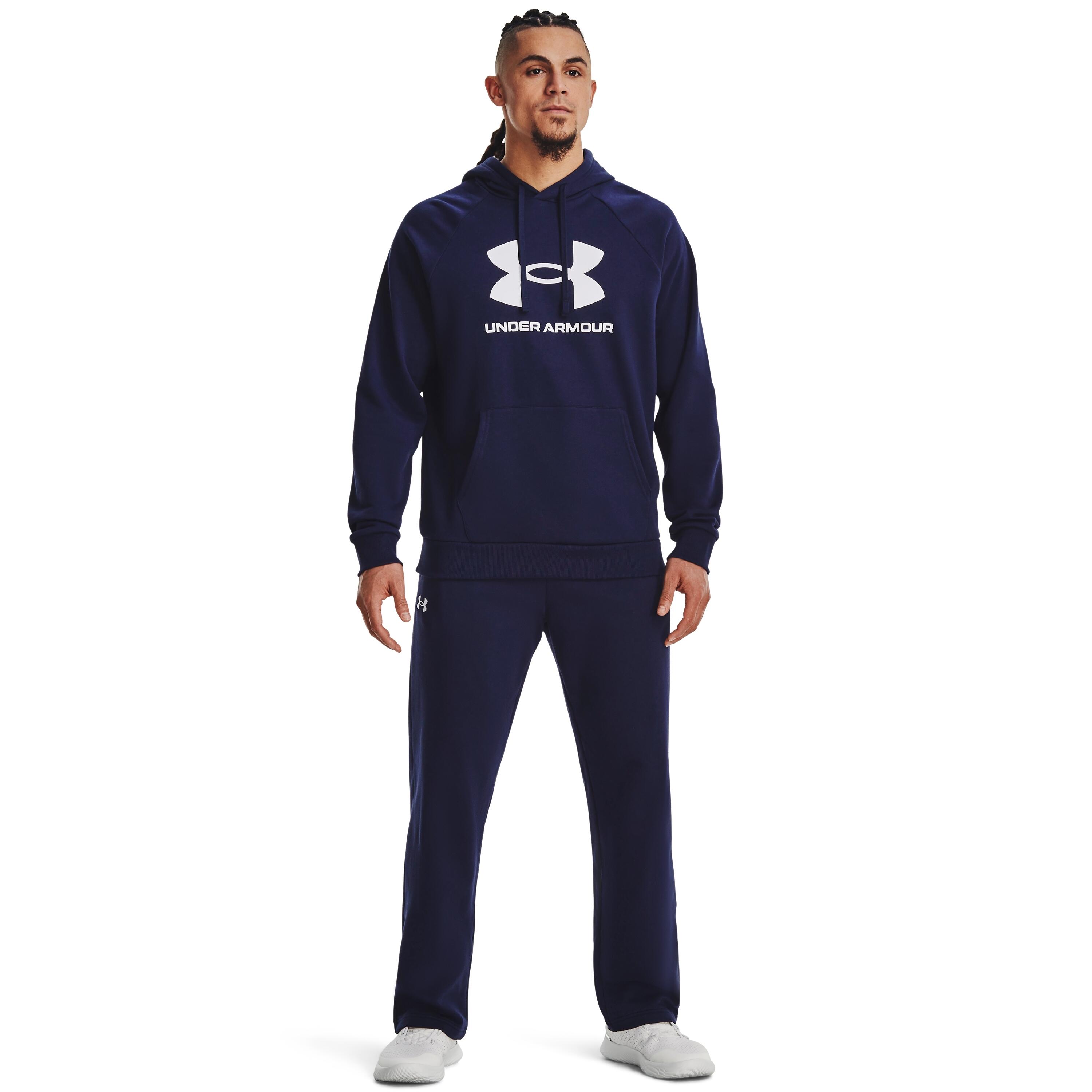 Felpa con cappuccio Under Armour Rival Fleece Logo 3/6