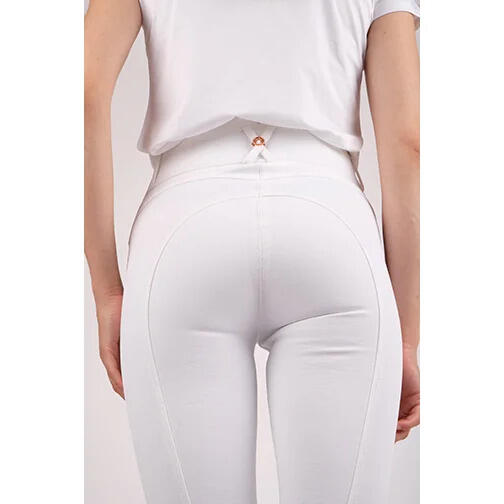 Pantaloni da equitazione full grip da donna Montar Lly 5/7