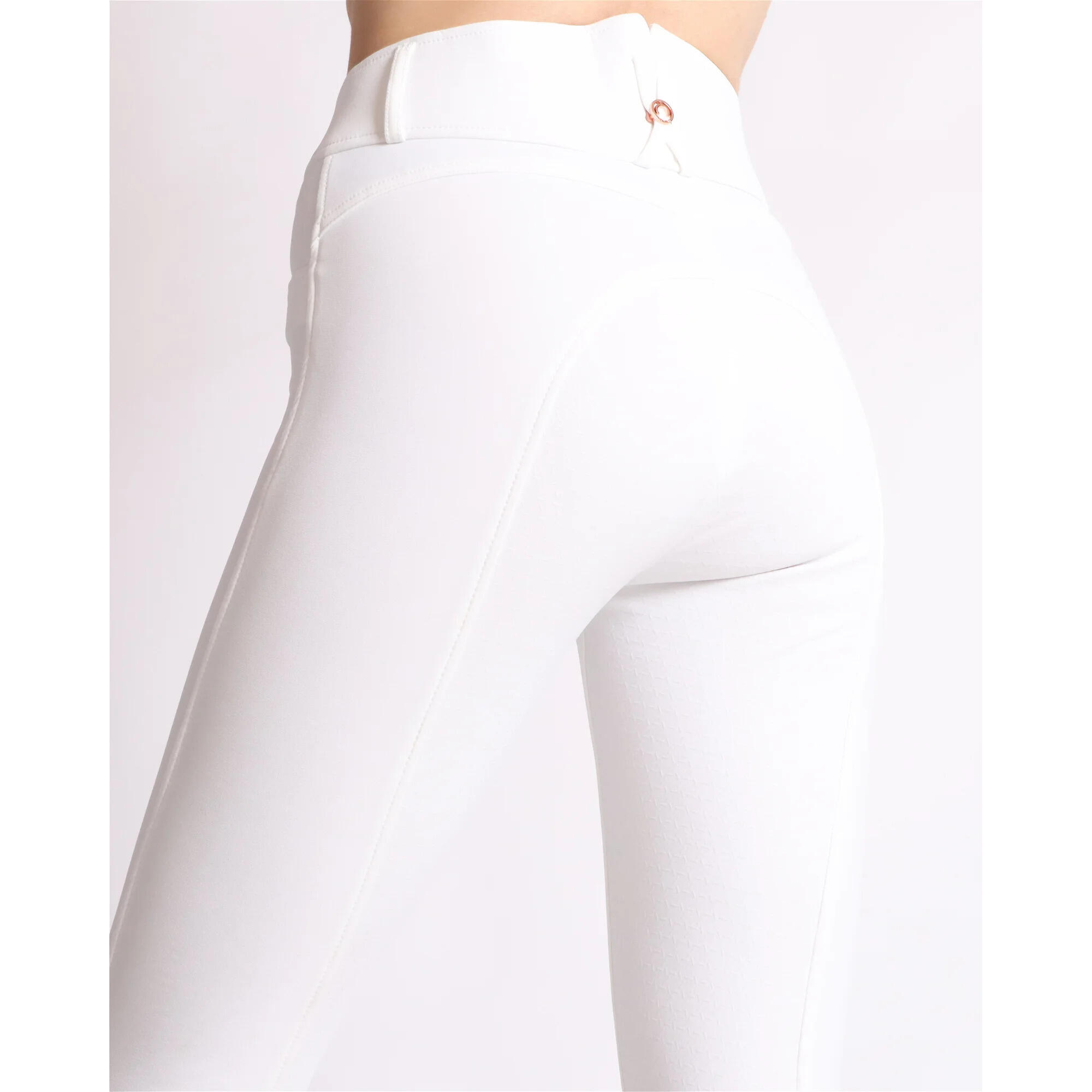 Pantaloni da equitazione full grip da donna Montar Lly 4/7