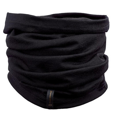 Lichte, warme en antibacteriële nekwarmer van merinowol - warm light natural