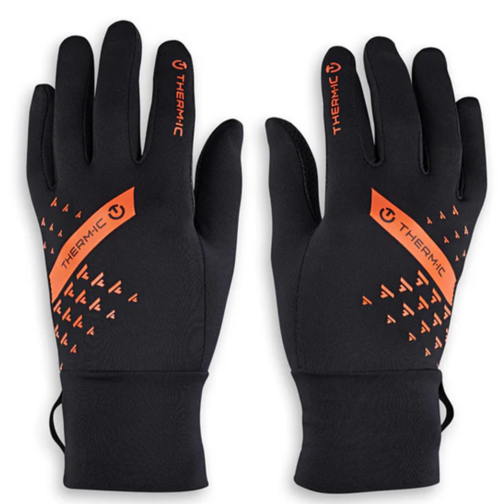 Therm-ic - Gants Fins, Légers Et Respirants, Index Écran Tactile - Active Light Tech Gloves - Sur-gants - Orange - 42 M/l - Decathlon