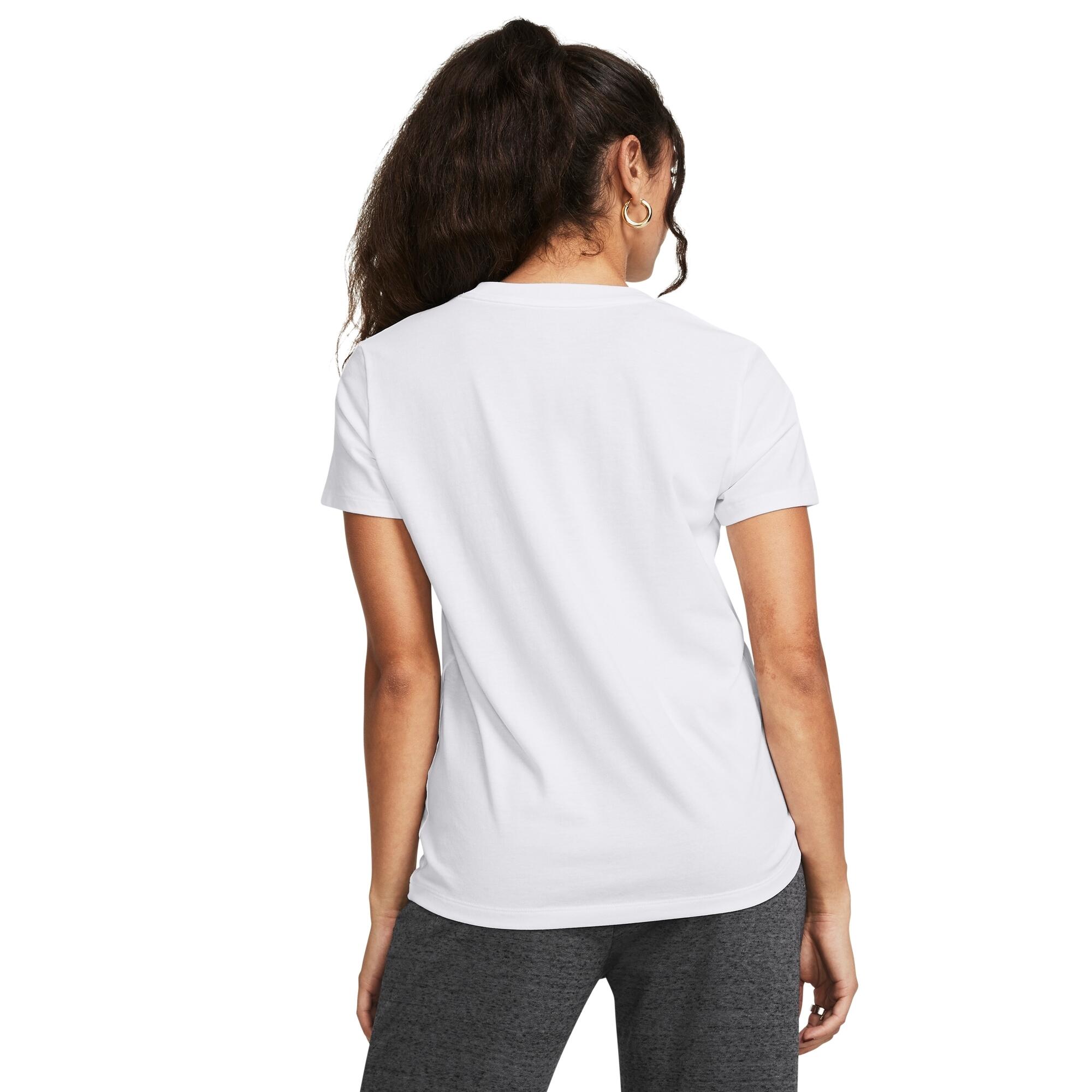 Dames T-shirt Under Armour Rival Core 4/5
