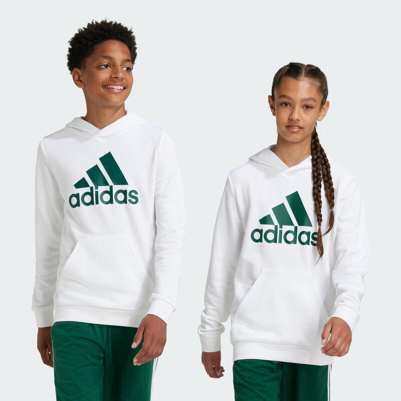 Sweat-shirt à capuche en coton Big Logo Essentials
