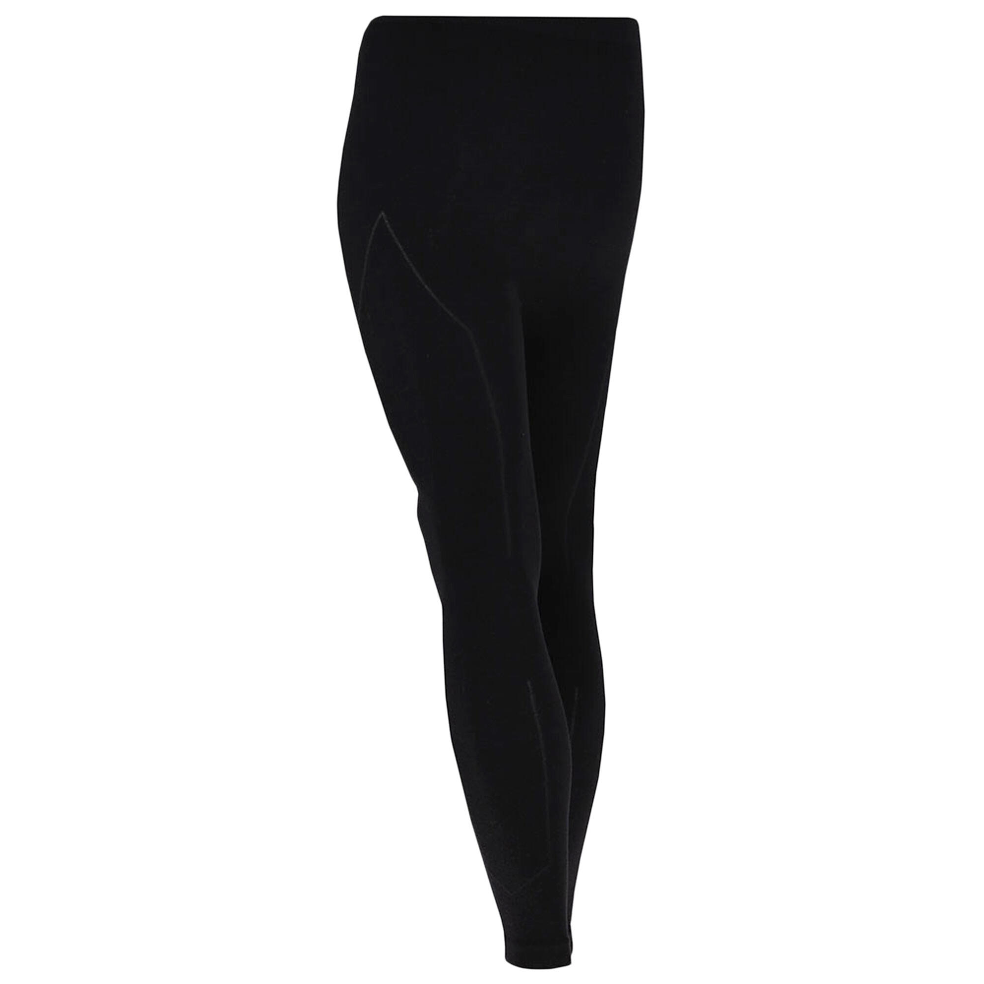 Pantaloni termici in lana merino | Uomini | Nero melange 2/5