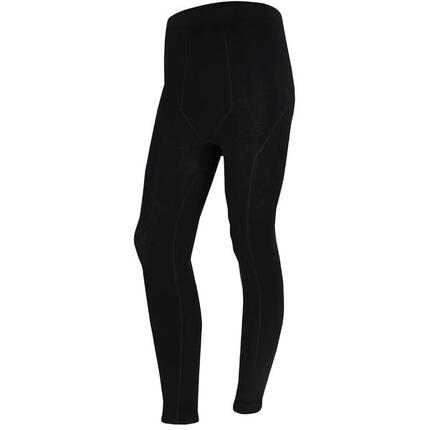 Pantalon thermique avec laine mérinos | Hommes | Noir Mélange
