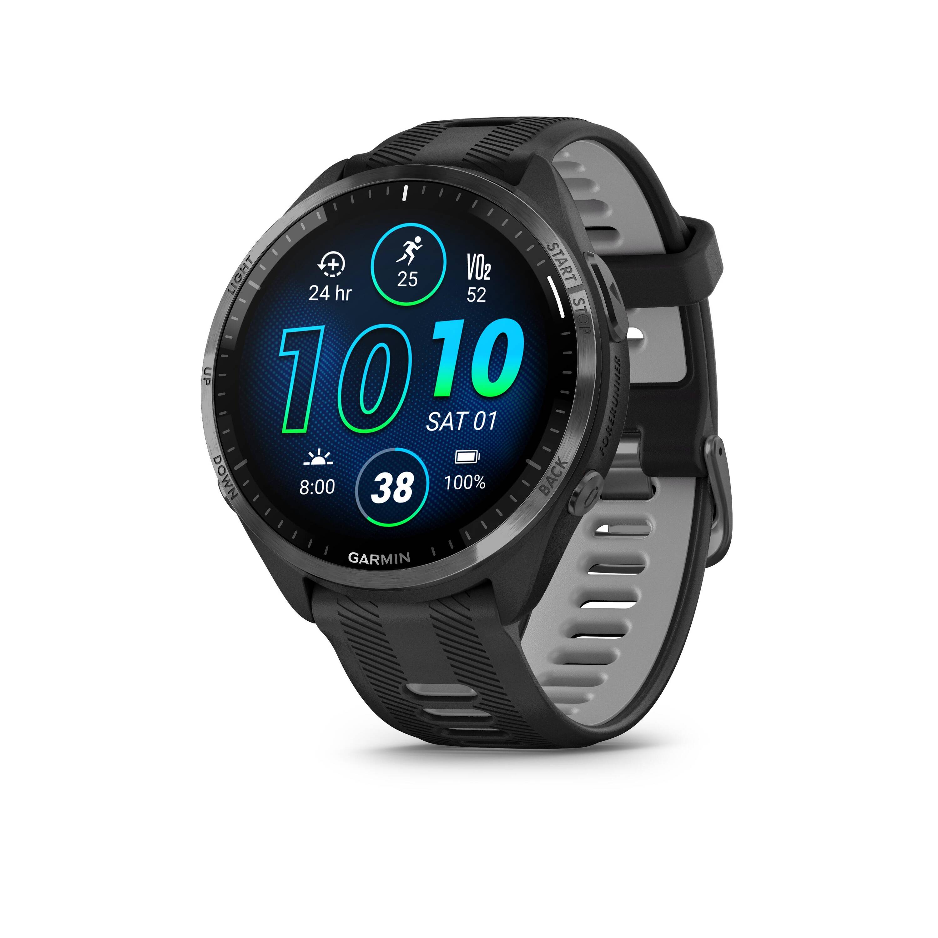 Garmin Advanced GPS Running Smartwatch Forerunner 965 Black -  2