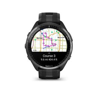 Garmin Advanced GPS Running Smartwatch Forerunner 965 Black