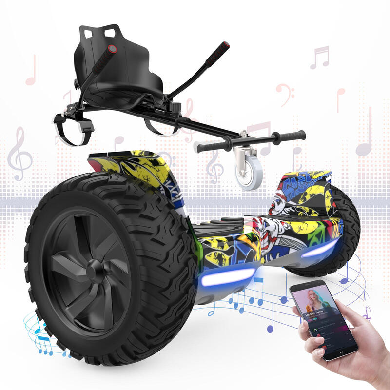 Hoverboards avec Go-Kart 8.5 Pouces, Bluetooth RCB-HY-A16