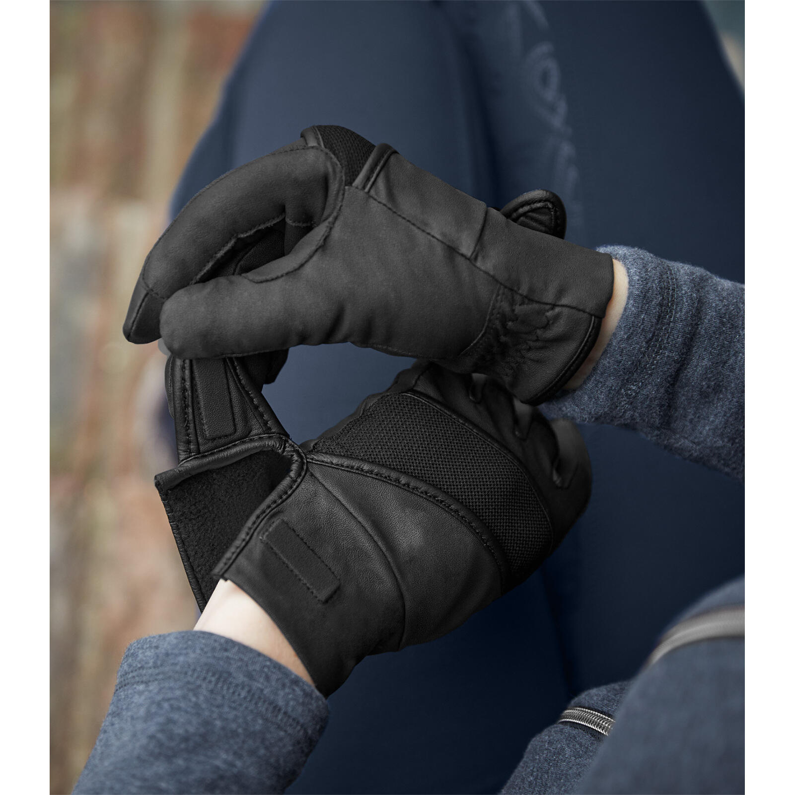 Leren rijhandschoenen ELT Magnetize Winter 2/3