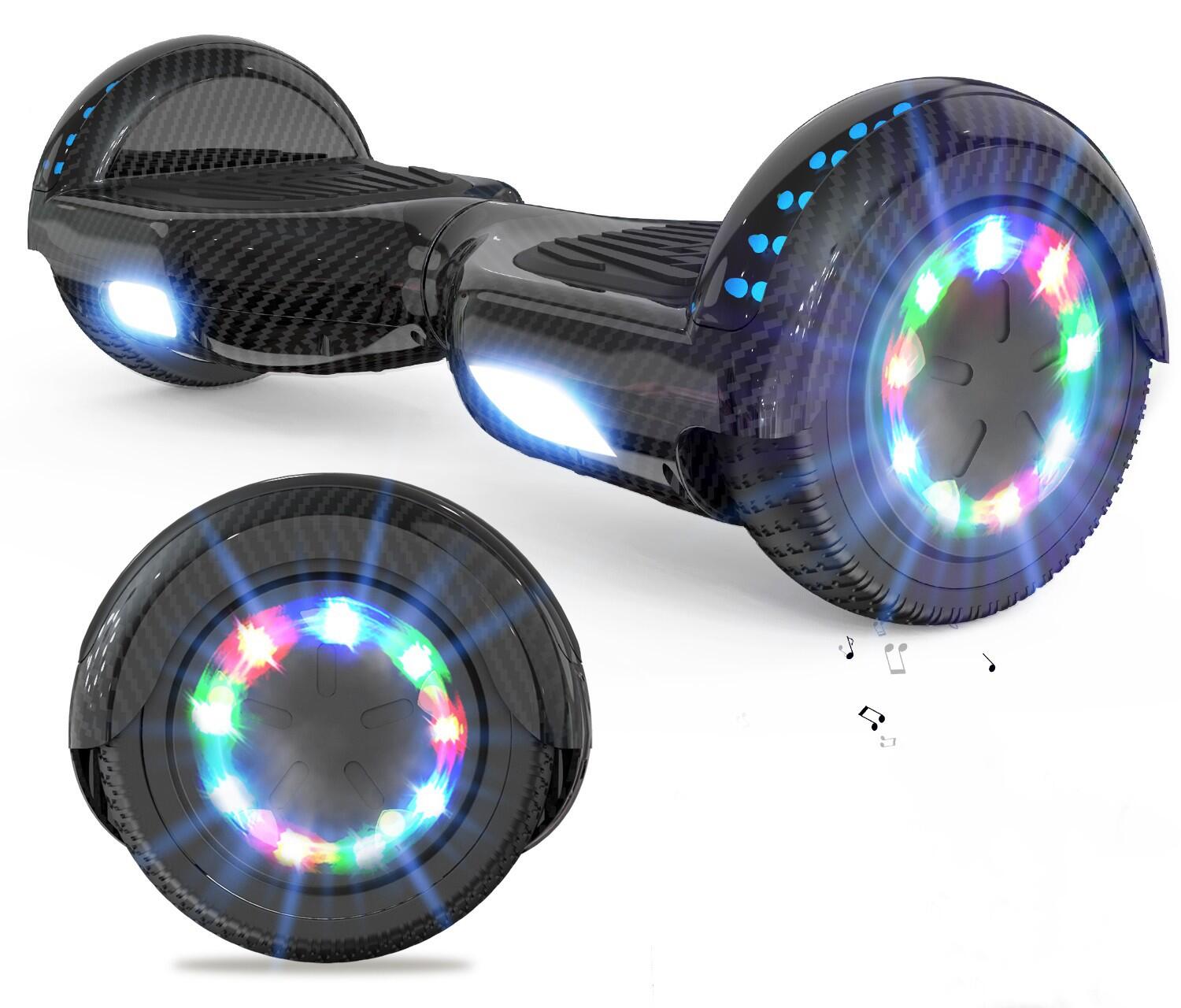 Hoverboard de 6,5 Polegadas com Bluetooth e Luzes LED RCB-WJ1 RCB
