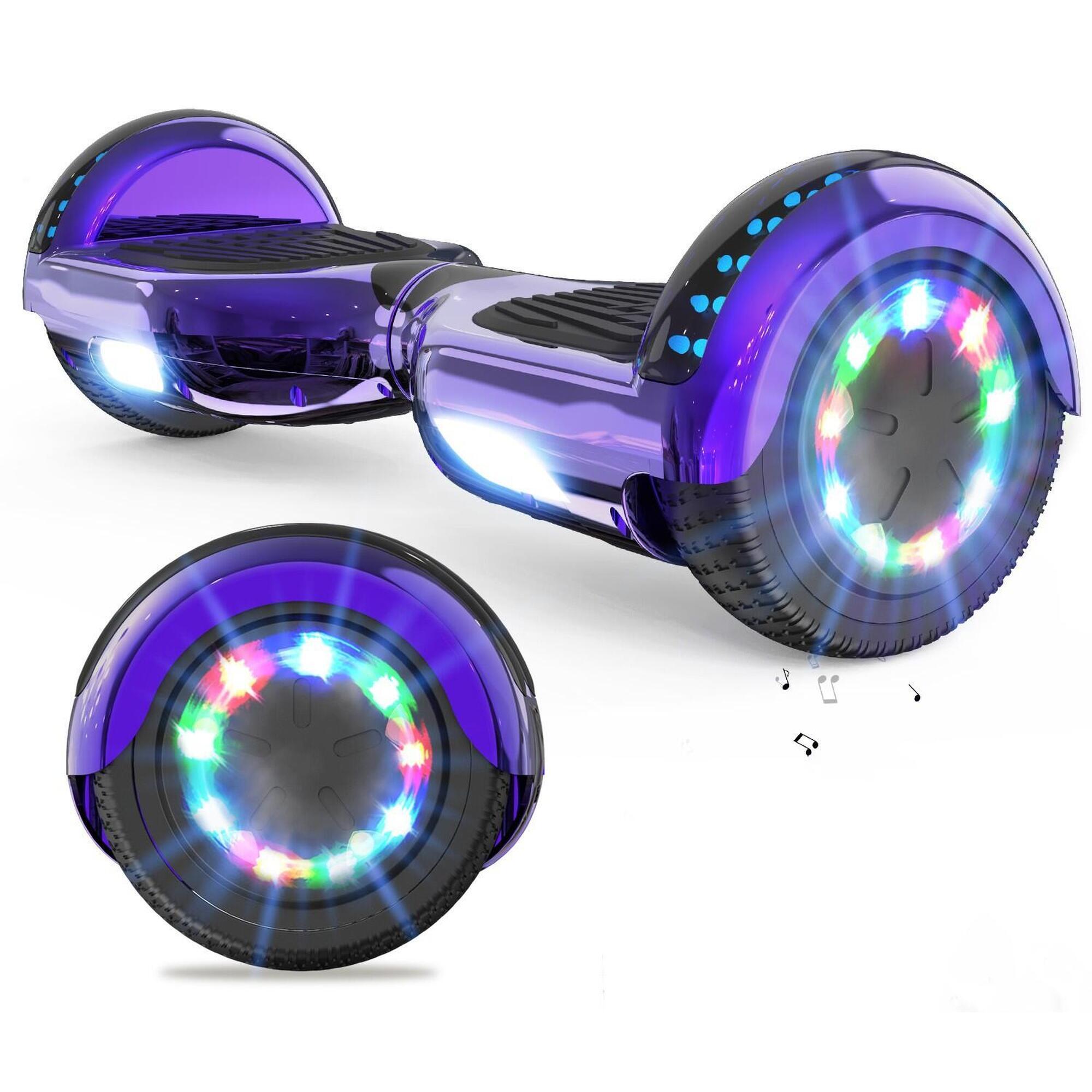 Rcb - Hoverboards Gyropode 6.5 Pouce Bluetooth Rcb-wj1 - Hoverboard - Violet - Decathlon
