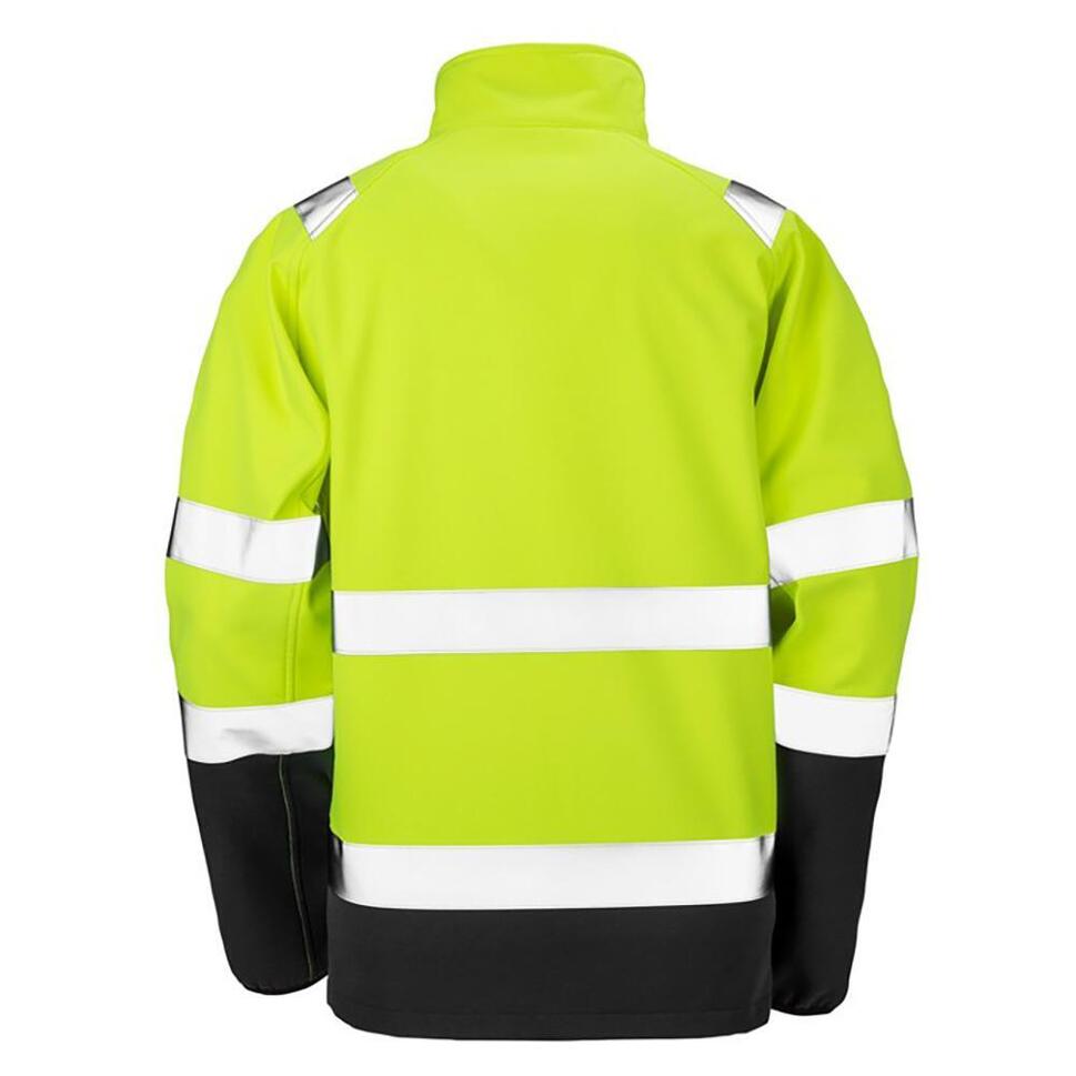 Ochronna Męska Kurtka Softshell Z Nadrukiem