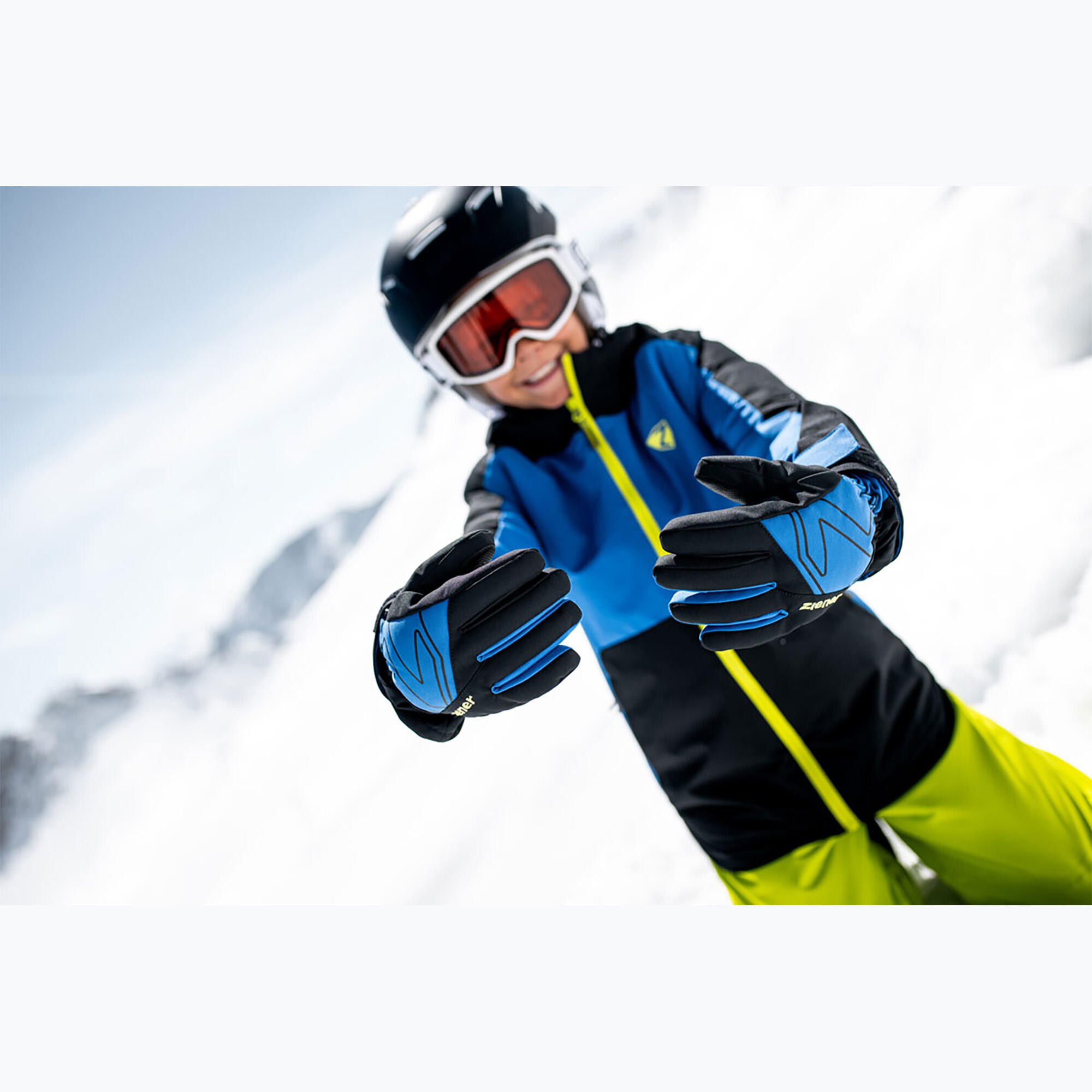 ZIENER Laval Aquashield AW Kinderskihandschuhe 4/5
