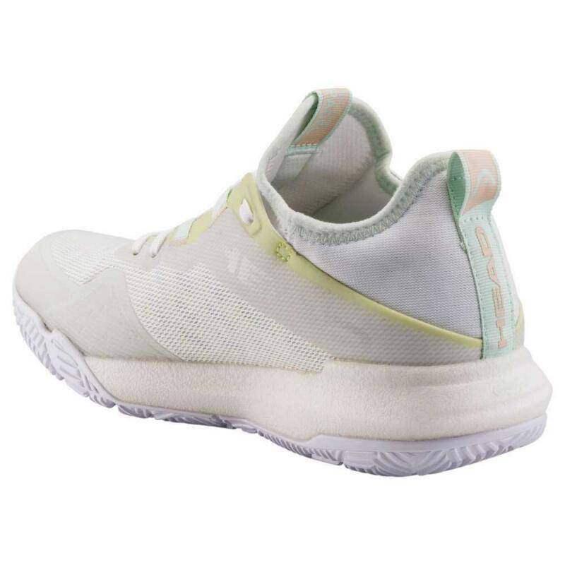 Zapatillas Head Motion Pro Padel Women White/aqua 2024 4/5