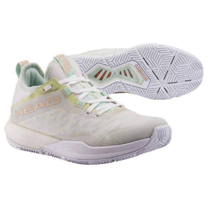 Zapatillas Head Motion Pro Padel Women White/aqua 2024 3/5