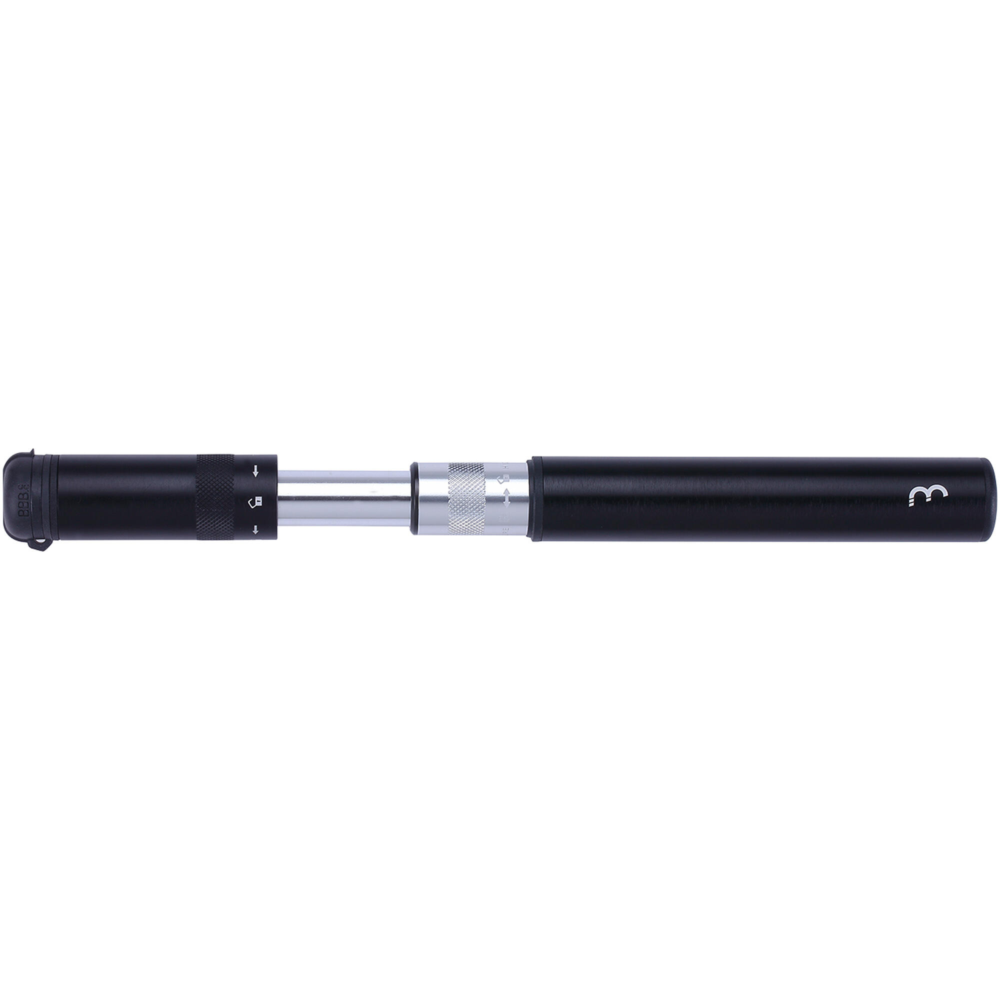 Samurai Aluminium-Minipumpe 210mm Schwarz 4/4