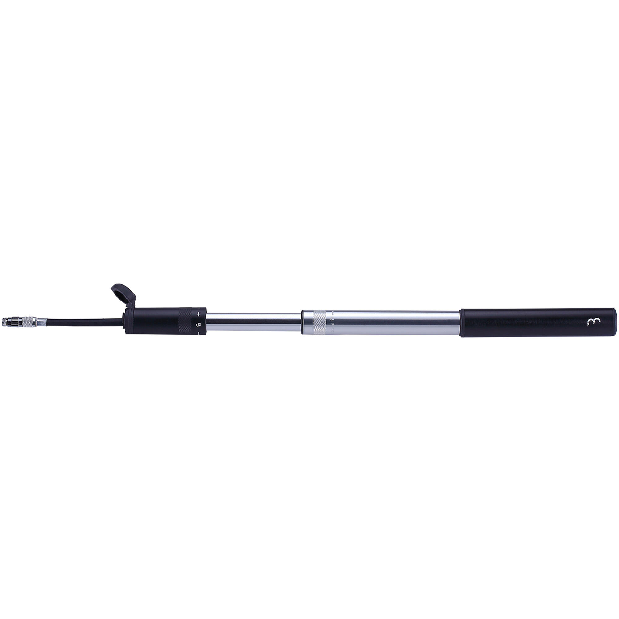 Samurai Aluminium-Minipumpe 210mm Schwarz 2/4