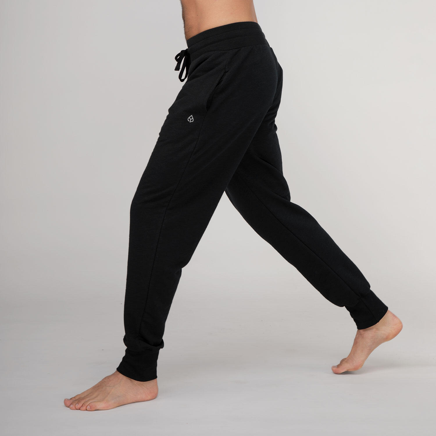 Men Jogger Yogahose Herren, schwarz L 6/6
