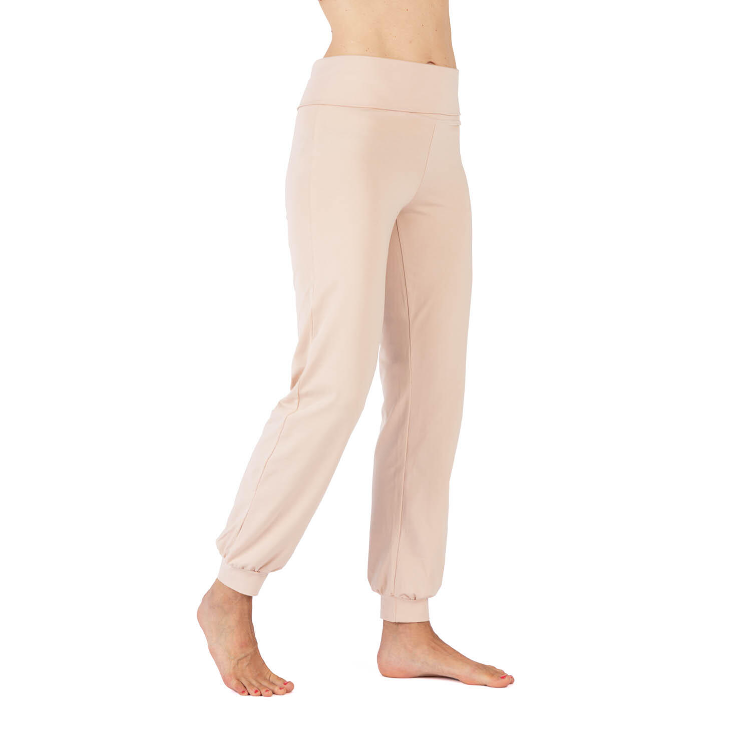 Yamadhi Yogahose Sportive Roll Down, caramel beige M 4/6