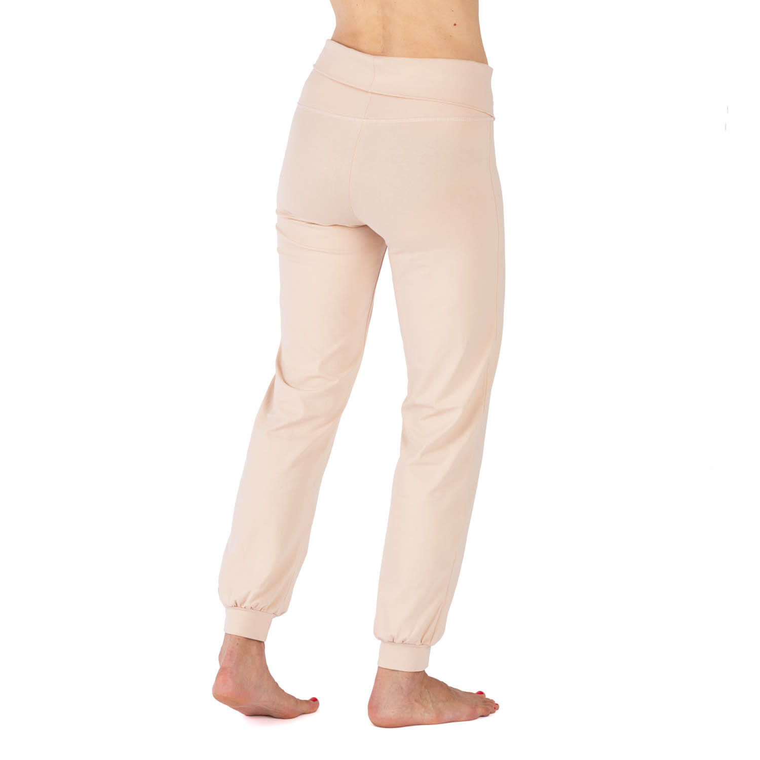 Yamadhi Yogahose Sportive Roll Down, caramel beige M 3/6