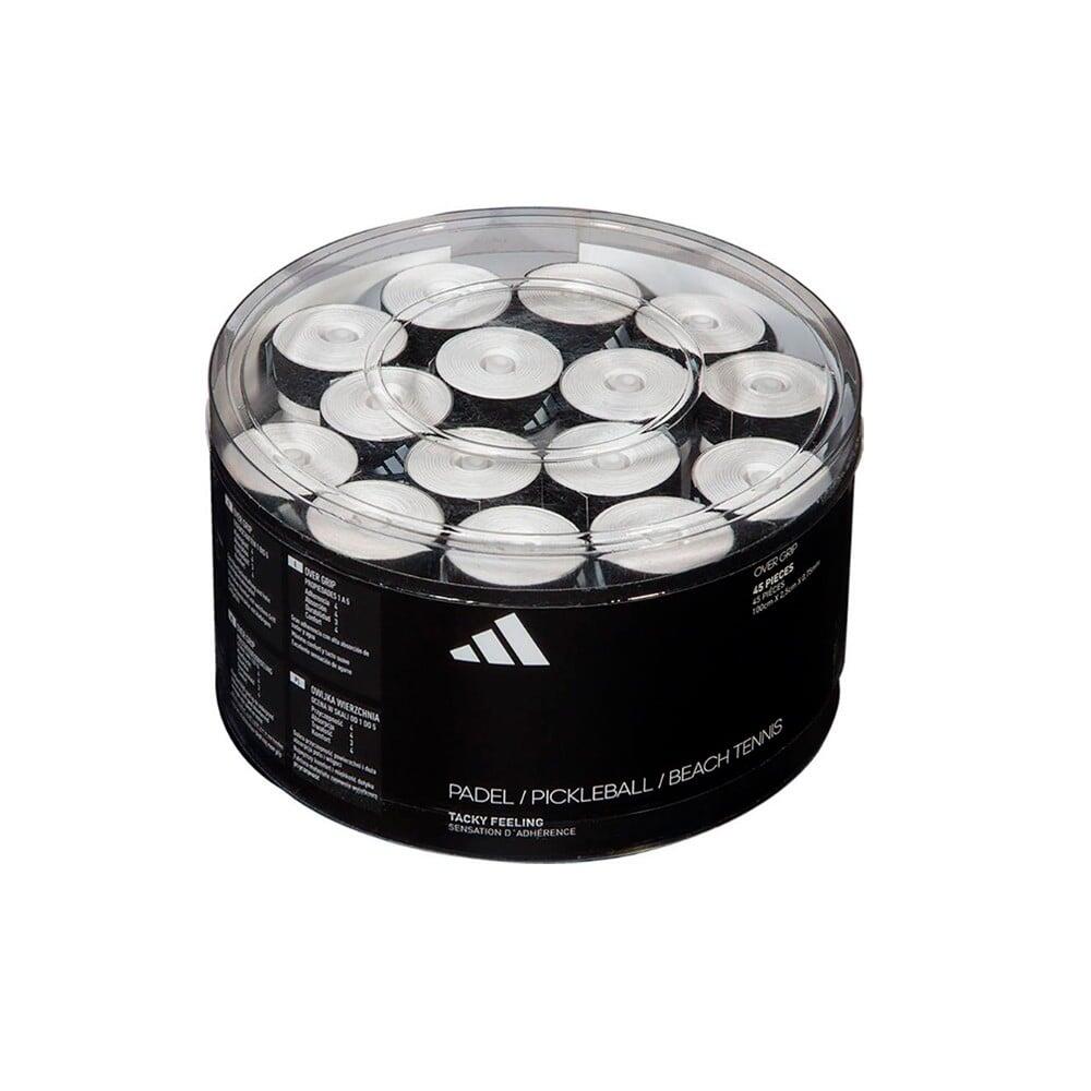 ADIDAS Balde Overgrip 45 Peças Adidas Branco