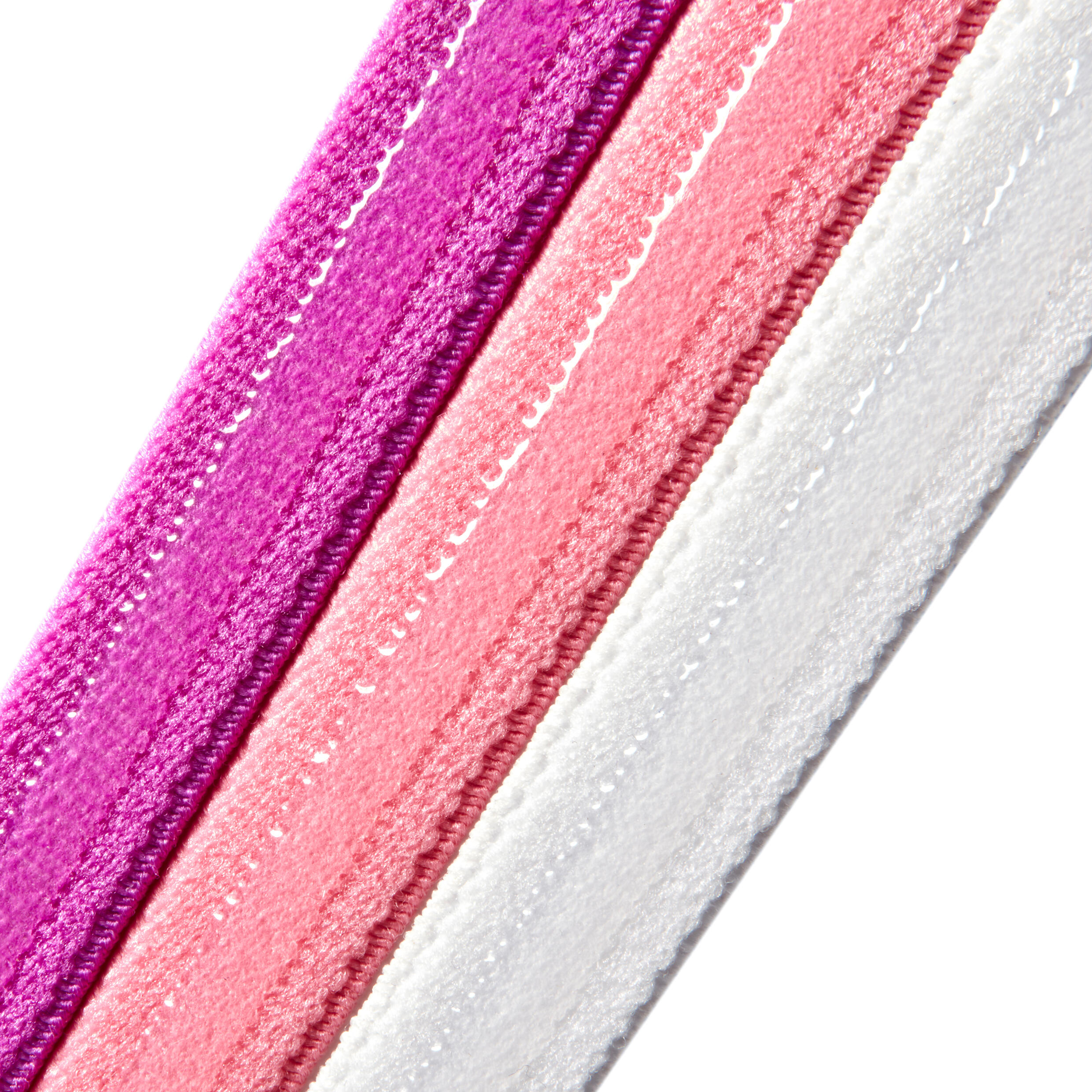 Bandeaux - Purple Burst, Bliss Pink, White 3/8