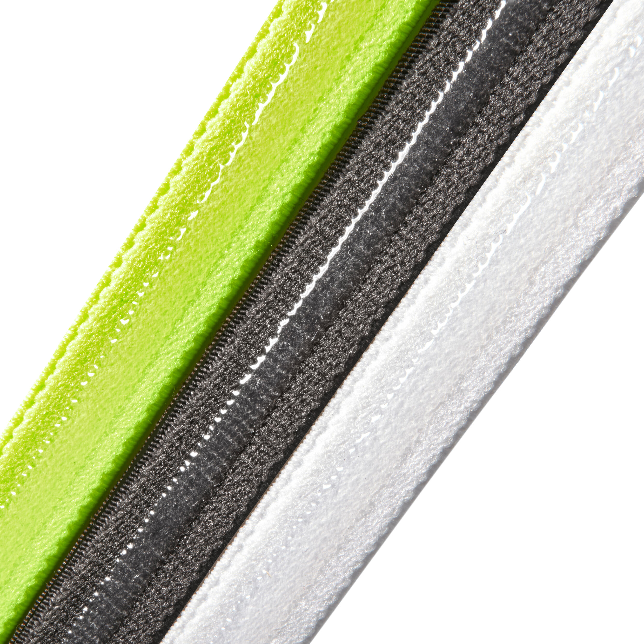 Hairbands - Lucid Lemon, White, Silver Reflective 3/6