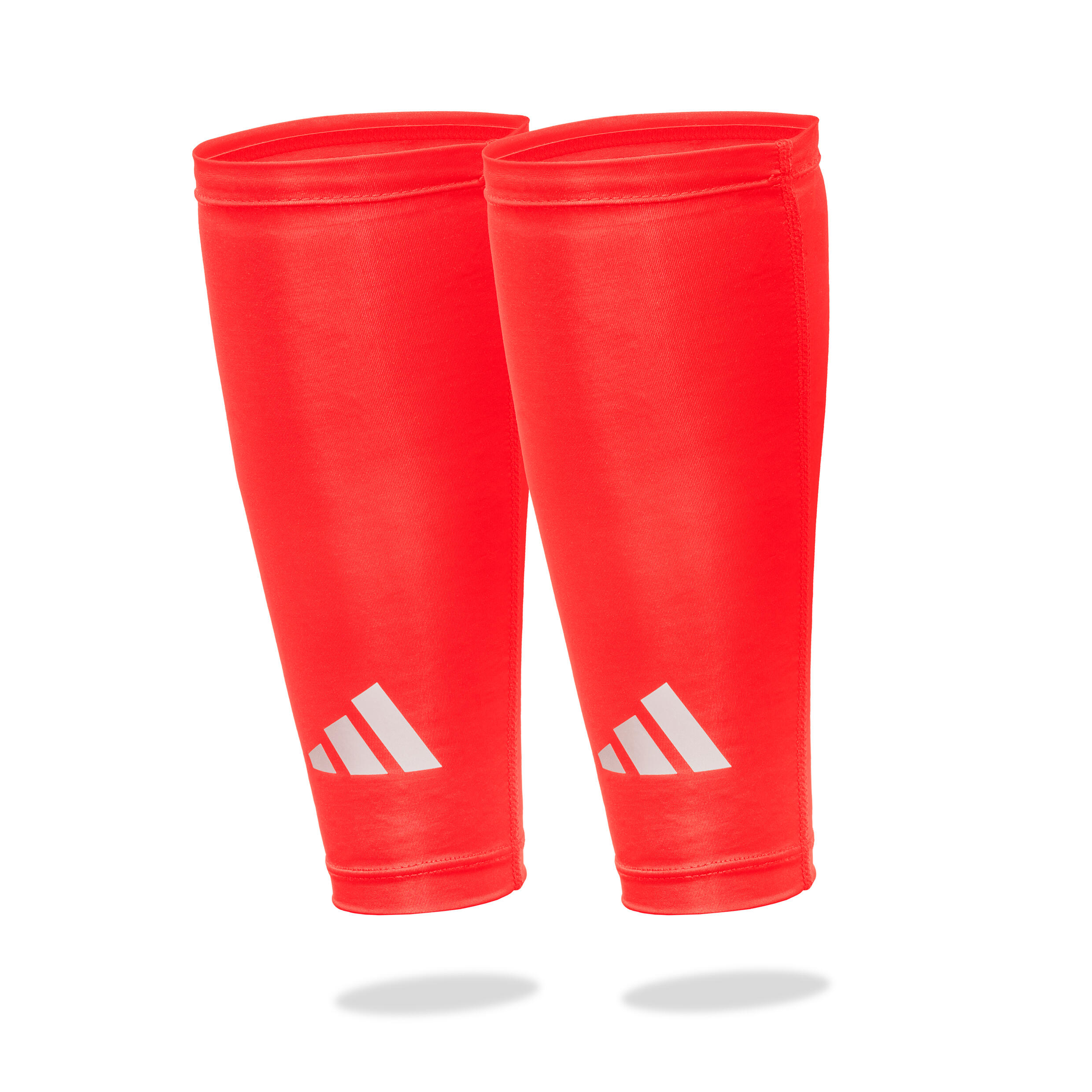 Manchons de compression Adidas Aeroready pour mollets - Rouge - S/M 1/9