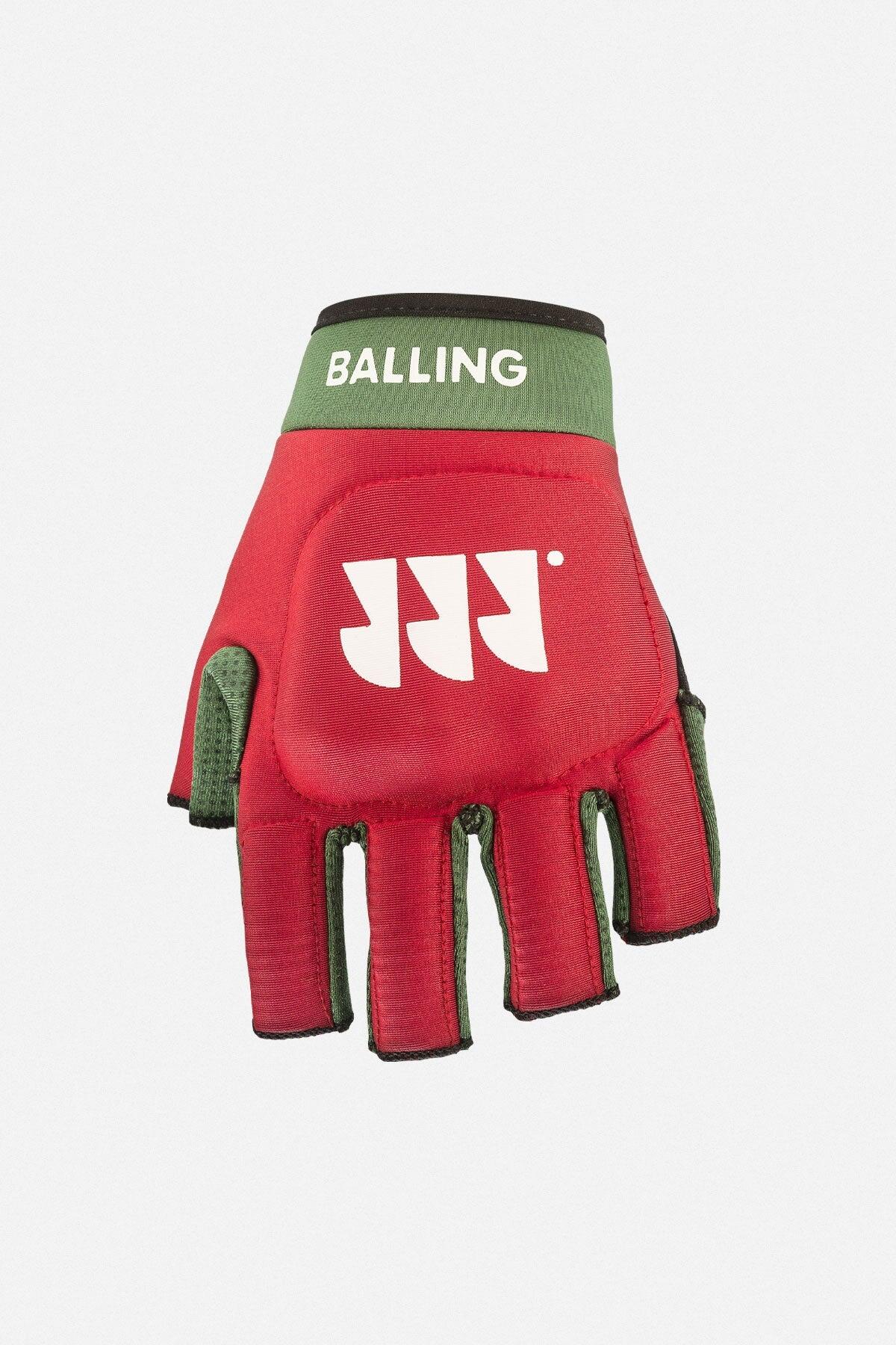 Hockey Stok Handschoen Lang Rood L 2/5