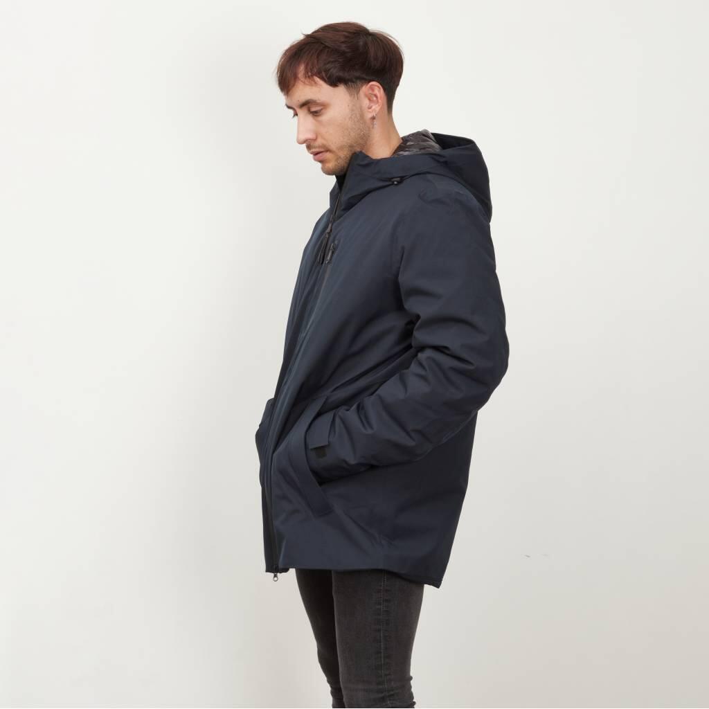 Giacca Geox Modello M0421c T2552 M Clintford Md Parka Colore Blu 2/5