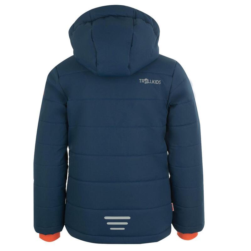 Veste d'hiver enfant Hemsedal XT hydrofuge, coupe-vent Bleu Mystique/Orange