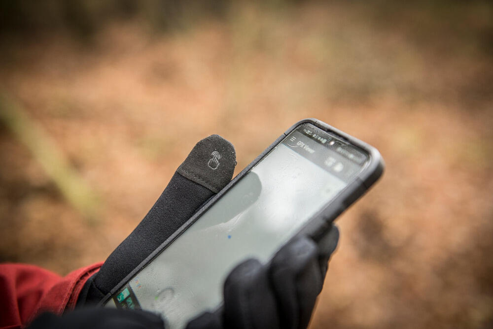 Rękawice turystyczne jesienno zimowe Tracker Outback 2/7