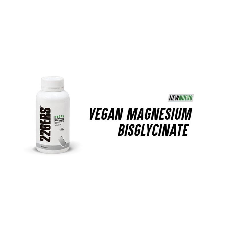 Capsule magneziu vegane - vegan magnesium bisglycinate - 90 capsule