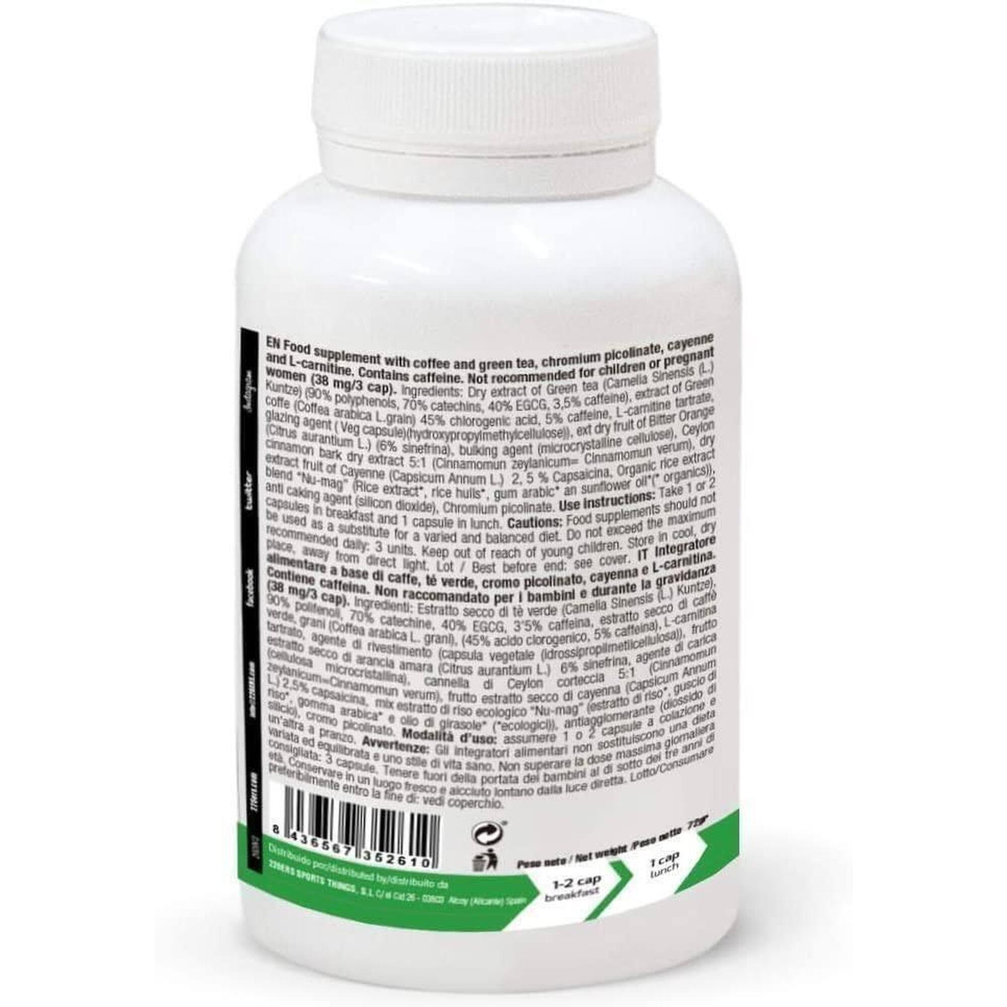 Capsule - vegan fat burner - 90 capsule