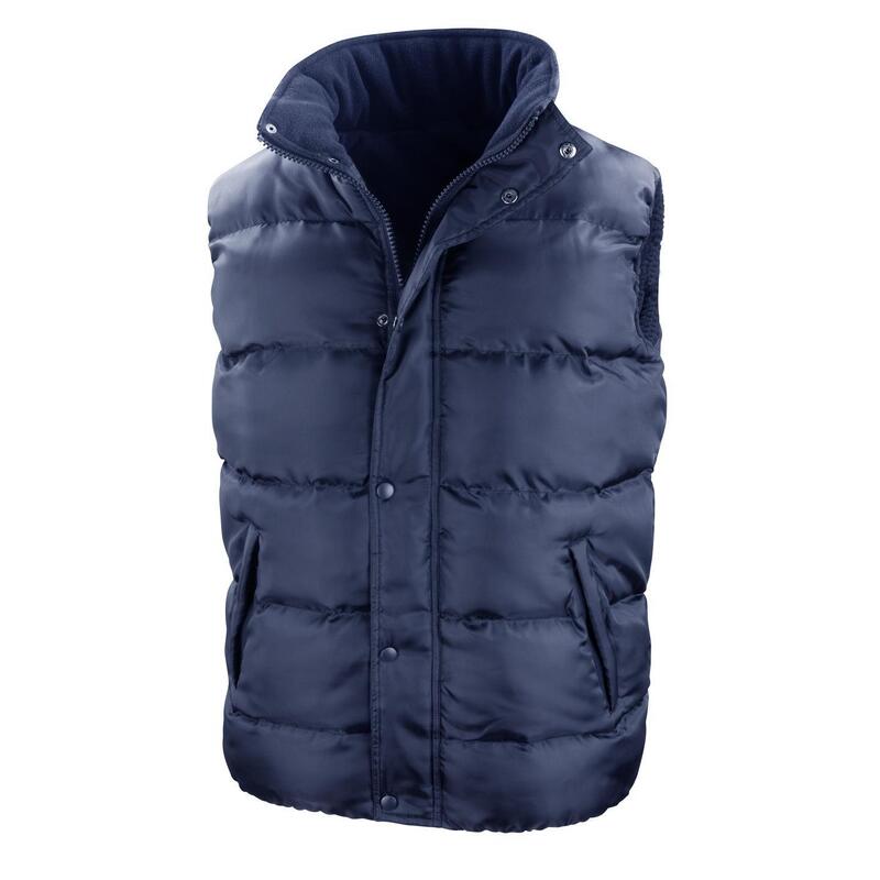 Core Nova Lux Veste Sans Manches Rembourrée Hydrofuge Et Coupevent Homme (Bleu