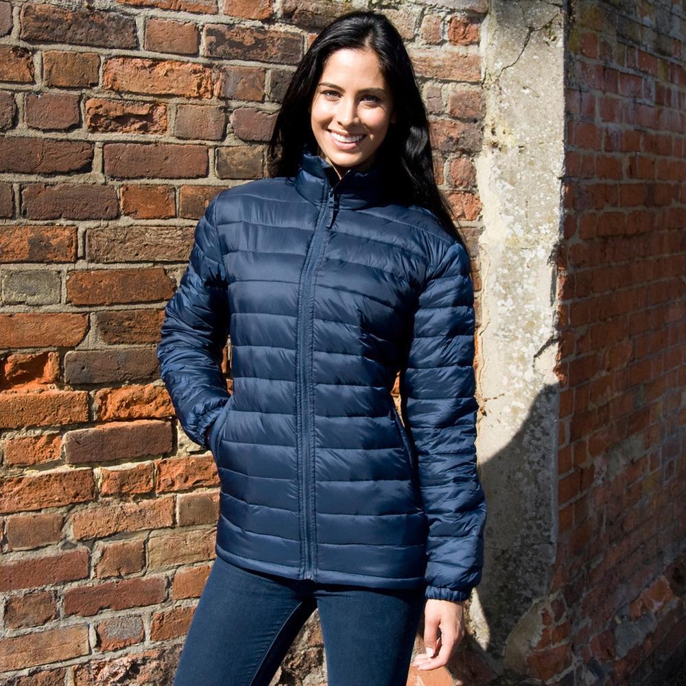 Ladies/WoHomem Ice Bird Padded Jacket (Water Repellent & Windproof) (Azul 4/5