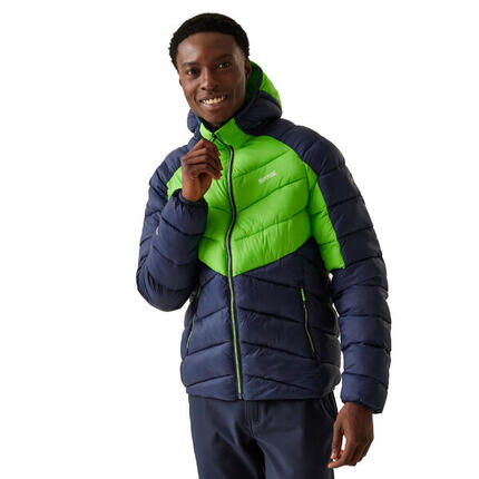 Veste Isolante DALENT Homme (Vert Clair / Bleu Marine)