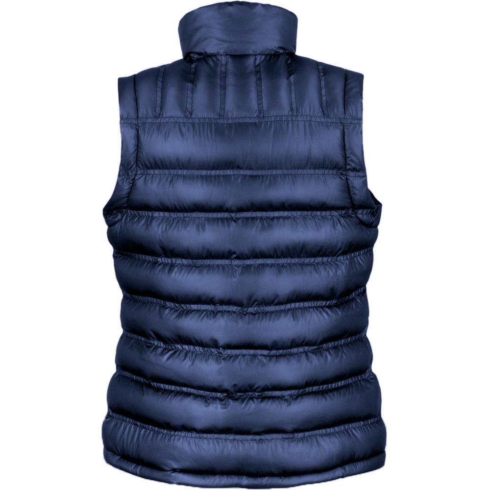 Dames Ijsvogelgewatteerde Bodywarmer / Giletjasje (Marineblauw) 2/3