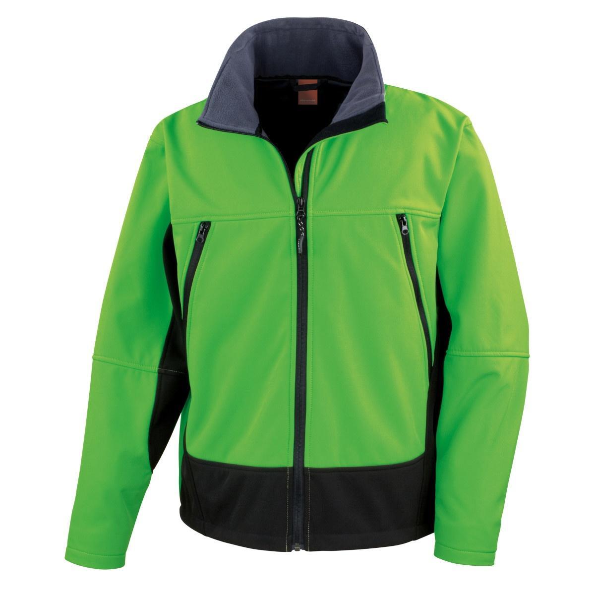 Atividade de Softshell Homem Casaco à prova d'água à prova de vento (Vívido 2/3
