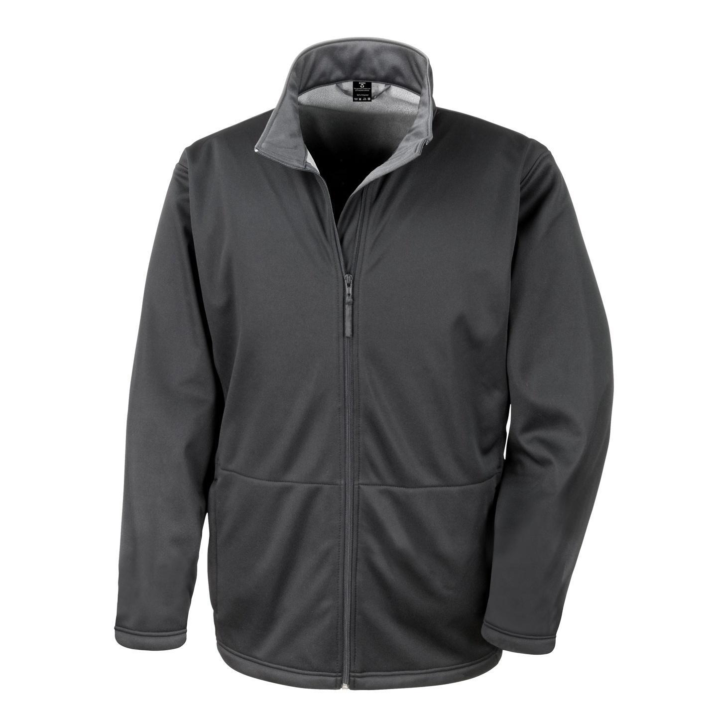 Giacca Softshell In Tre Strati Uomo Result Nero 2/5