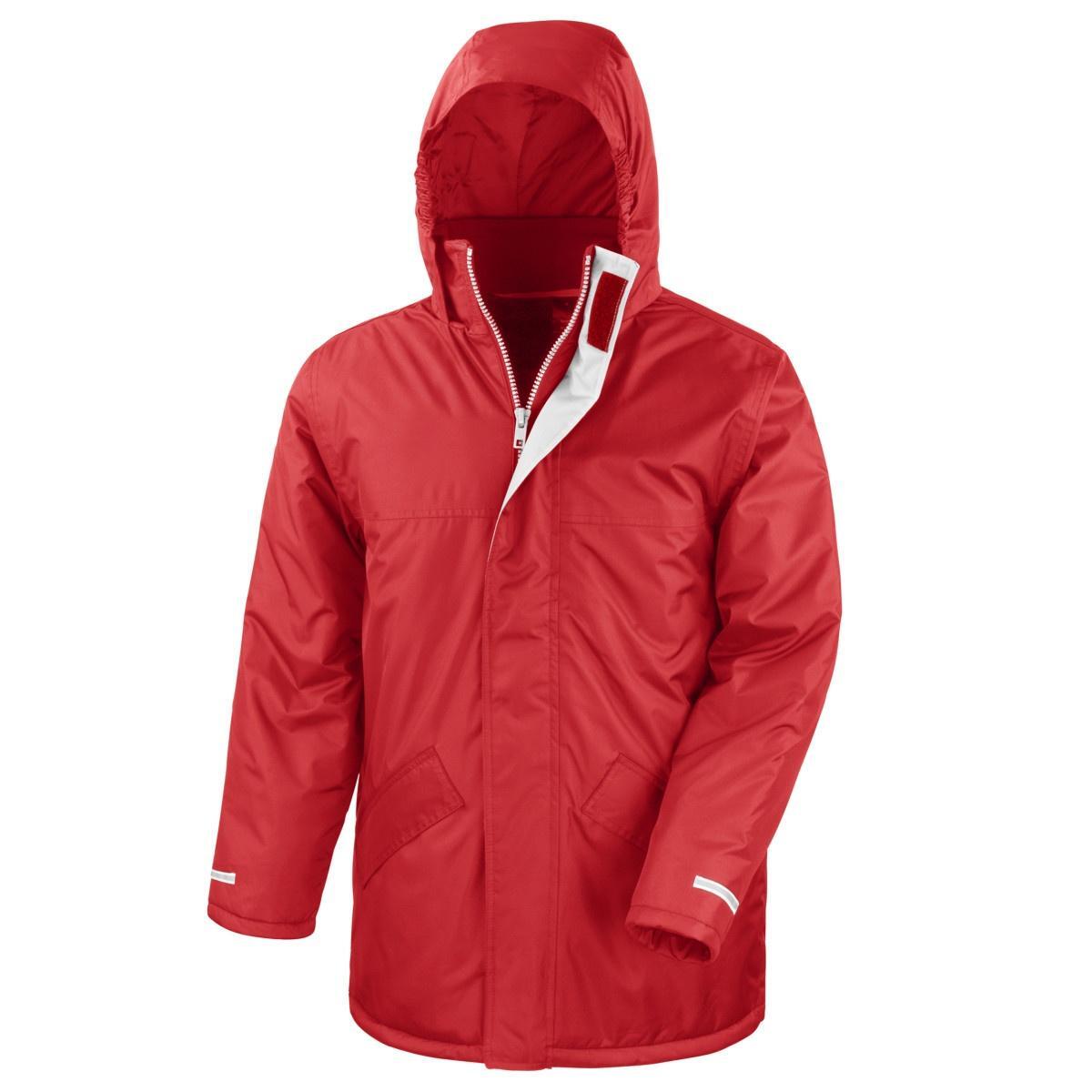 Heren Kern Winter Parka Waterdicht Windproof Jasje (Rood) 2/3