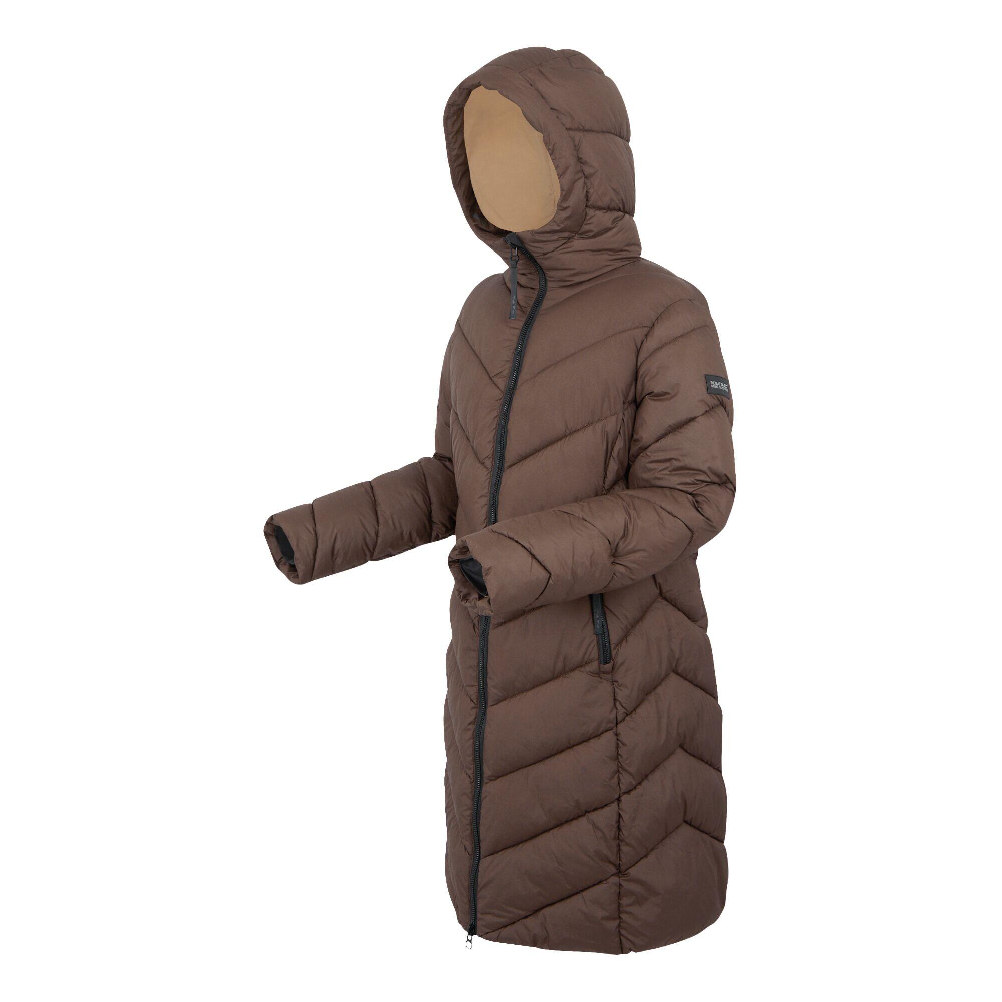 Veste Matelassée ANDIA Femme (Marron) 3/5