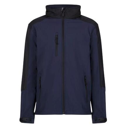 Veste Softshell Imperméable Et Résistante Au Vent Pour Hommes Reid (Noir)