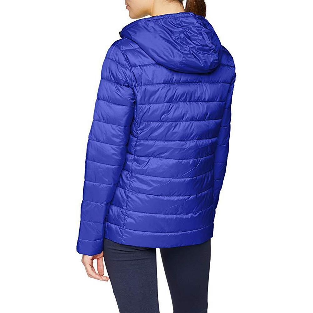 Casaco com capuz para mulheres/ladias urbanas (Azul Royal/Azul Marinho) 2/6