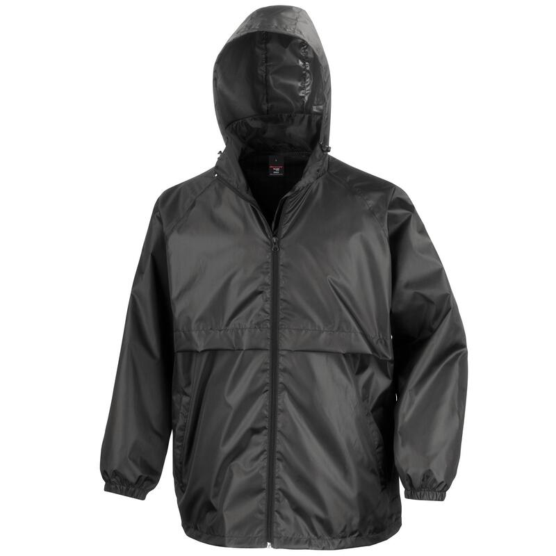 Core Veste Légère Imperméable Coupevent Homme (Noir)