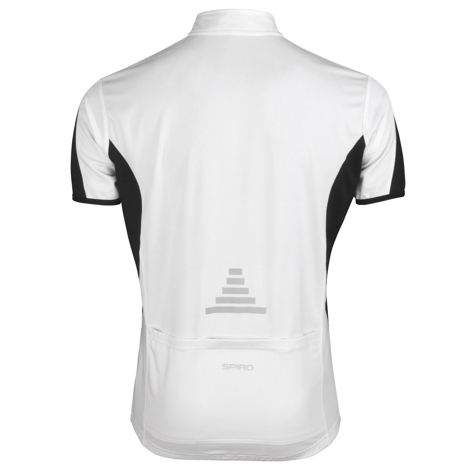 Chaqueta de Rendimiento Bikewear para Hombre Blanco, Negro 2/2