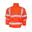 Veste Bomber Haute Visibilité Homme (Orange Haute Visibilité)