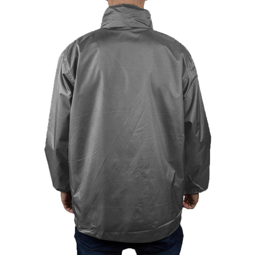 Giacca Impermeabile Antivento Uomo Result Grigio Acciaio 3/4